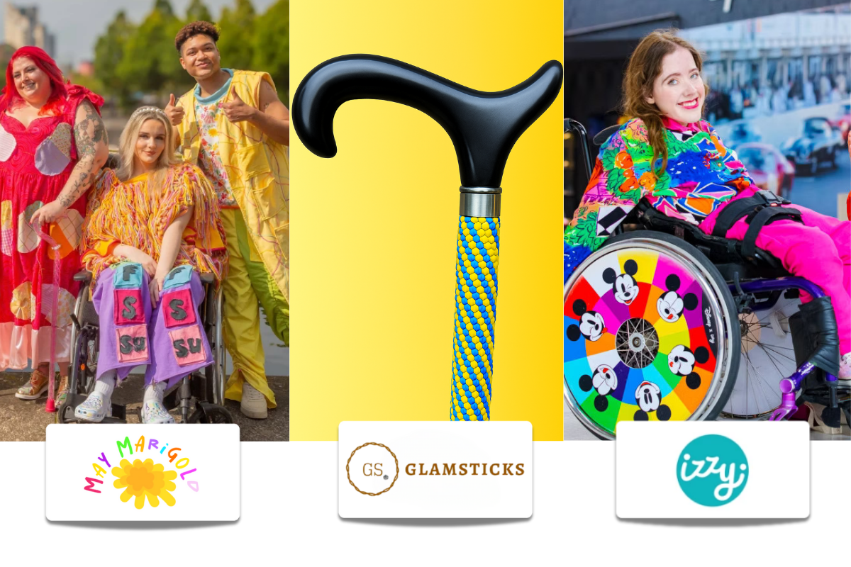 A colourful collection of the brands May Marigold, Glamsticks and Izzy Wheels